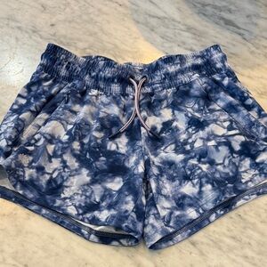 New without tag. Athleta Girl Blue Tie-Dye Athletic Shorts girls xl/14